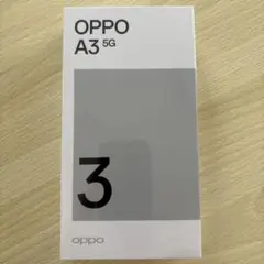 OPPO A3 5G 128GB ブラック