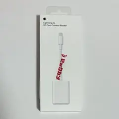 Apple純正 SDカードカメラリーダー lightning
