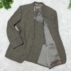 Dunhill ダンヒル　テーラードジャケット チェック柄　夏ジャケット