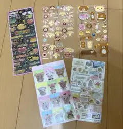 シール　クロミ　リラックマ