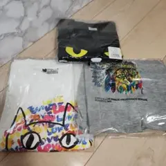 NEKONIWA　Tシャツ2枚とノゴローTシャツ1枚