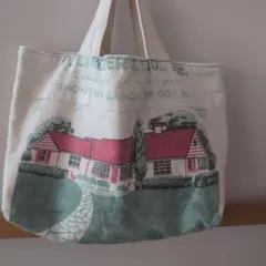 フィードサックのトートバッグ　ハンドメイド
