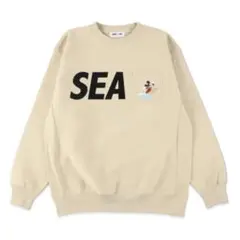 ☆極美品 WIND AND SEA × Disney ミッキー スウェット XL