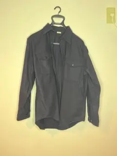 US.NAVY シャツ16½ X 34 古着