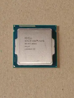Intel Core i7-4770 3.4GHz CPU