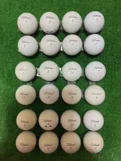 タイトリストPROV1/V1X ホワイトボール24球の出品になります。
