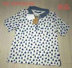 新品タグ付きTHE EMPORIUM ジエンポリアム　襟付きトップス　M ヨット