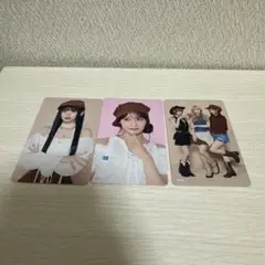 アイドル トレーディングカード 3枚セット