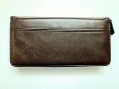 SORASIONダークブラウン 長財布 カードポケット多数