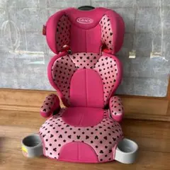 GRACO ジュニアシート ピンク　ミニーちゃん