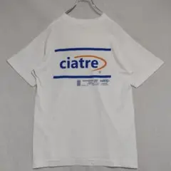ciatre ロゴ Tシャツ M バックプリント ホワイト 白 シアター