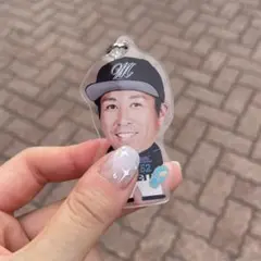 益田直也 千葉ロッテマリーンズ デカフェイスキーホルダー