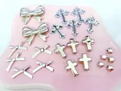 デコパーツセット　シルバー