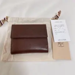 【新品未使用】イルビゾンテ 二つ折り財布 ダークブラウン
