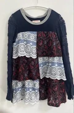 nozomi ishiguro ノゾミイシグロ　カットソー　レース