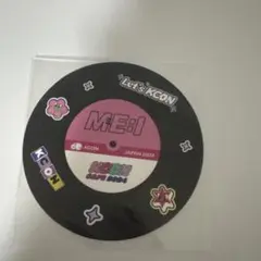 KCON JAPAN 2024 ME:I レコード風　コースター