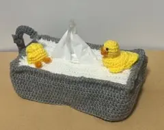 アヒルのボックスティッシュカバー
