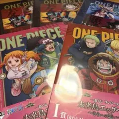 ONE PIECE 一番くじ　未来島エッグベッド　クリアファイル＆ステッカー