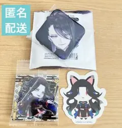 刀剣乱舞 大本丸博 祝装 スクエア缶バッジ 七星剣 +ステッカーセット