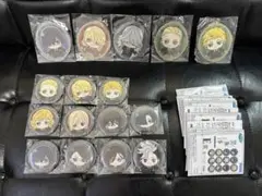 セガ ラッキーくじ黒執事 -寄宿学校編- 缶バッジ & アクリルストラップ16点