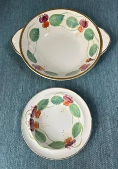 スージークーパー　レア❣️ ハンドペイント　フクシアセット　難あり