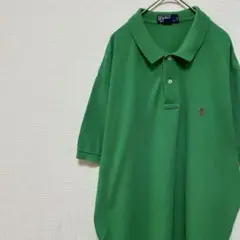 POLO by RALPH LAUREN ポロシャツ 緑 鹿の子 半袖