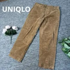 UNIQLOユニクロ　コーデュロイパンツ　ブラウン　Mサイズ