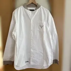 美品 鹿島アントラーズ シャツジャケット 白
