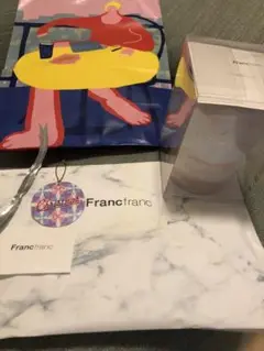 ☆★Francfra 新品未開封☆★サーモンタンブラー クリスマスラッピング付