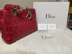 Christian Dior Lady Dior Chain Bag Pink