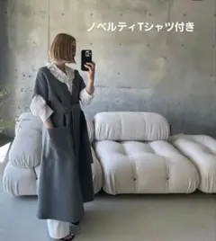 【新品未使用タグ付】Girlish ガーリッシュ  リバーウールコート ブラック 新品未使用タグ付】Girlish ガーリッシュ リバーウールコート