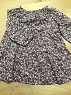ユニクロ　花柄チュニック