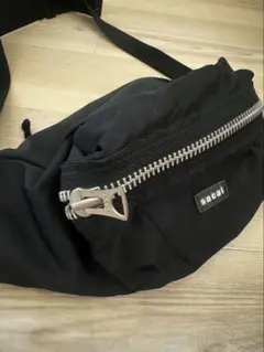 sacai サカイ　ベルト　黒いボディバッグ・ウエストポーチ Sacai（サカイ）の「＜sacai（サカイ）＞ PORTER WAIST/B
