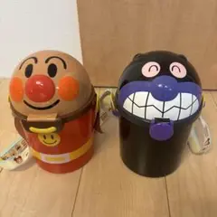 アンパンマン　バイキンマン　ポップコーンケース　アンパンマンミュージアム