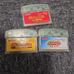 KONAMI ゲームボーイアドバンスソフト 3本セット
