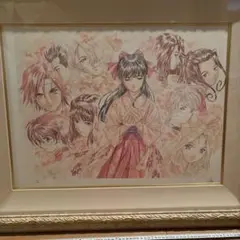 サクラ大戦　リトグラフ　帝国歌劇団・花組　松原秀典 Amazon.co.jp: 直筆サイン入り 松原秀典 リトグラフ「雪月風花