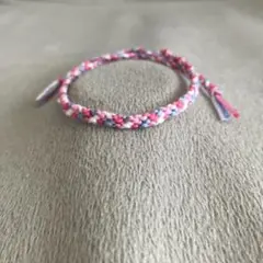 ミサンガ　アンクレット　ピンク系