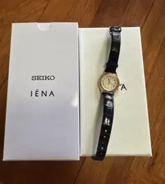 SEIKO IENA コラボレーションウォッチ 丸型 セイコー イエナ 腕時計