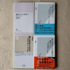 【お得】４冊セット 東京どこに住む？ など東京の住まいに関する本