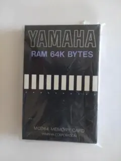 MCD64　MEMORY カード RAM 64K ＢＹＴＥＳ 貴重品 ヤマハ Yamaha MCD 64 RAM Memory Card 64k Bytes In Excellent working
