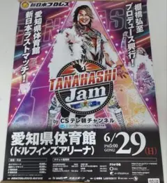 新日本プロレス名古屋大会ポスター5枚セット