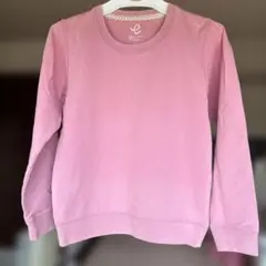 キッズトレーナー 130cm ピンク
