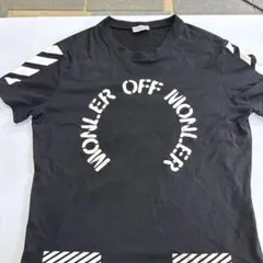 MONCLER OFF MONCLER Tシャツ ブラック