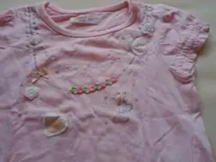 ビケットクラブ　キムラタン　女の子　Tシャツ　ピンク　可愛い　保育園　幼稚園
