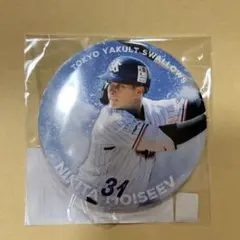 東京ヤクルトスワローズ　オンラインくじ　モイセエフ ニキータ　ややでか缶バッジ
