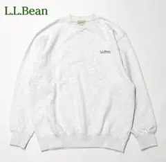 L.L.Bean　Smithfield Crewneck 杢グレー　L