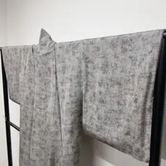 陶彩染のような風合いの小紋 着物