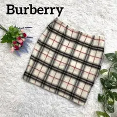 大きめサイズ♪バーバリー ノバチェック フールスカート☆厚手 サイズ40