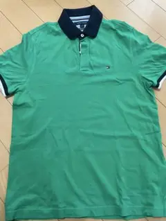 Tommy Hilfiger グリーン ポロシャツ 値下げ〇