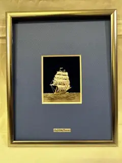 武比古 帆船 ９号 SILVER 999 clipper ship 純銀 純銀 額 帆船 6号 - TAKEHIKO - 武比古 - 日本の伝統工芸・関